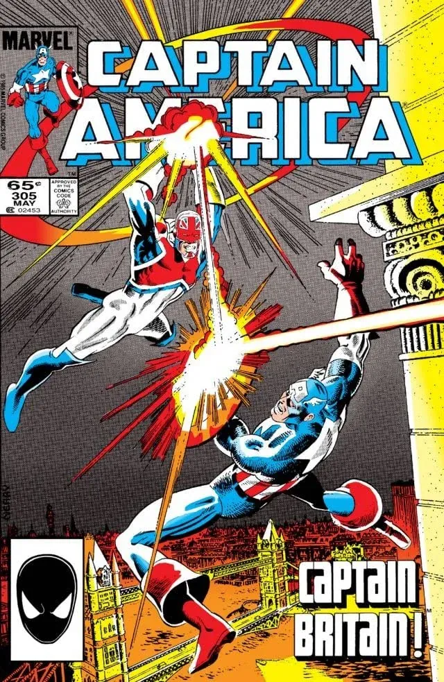 Cover of Captain America #305
