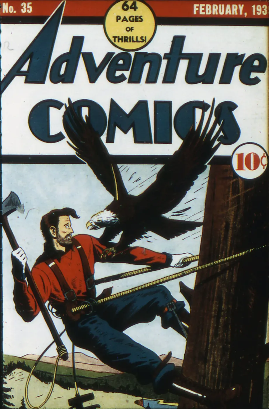 Cover of Adventure Comics #35