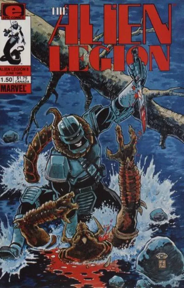 Cover of Alien Legion #8