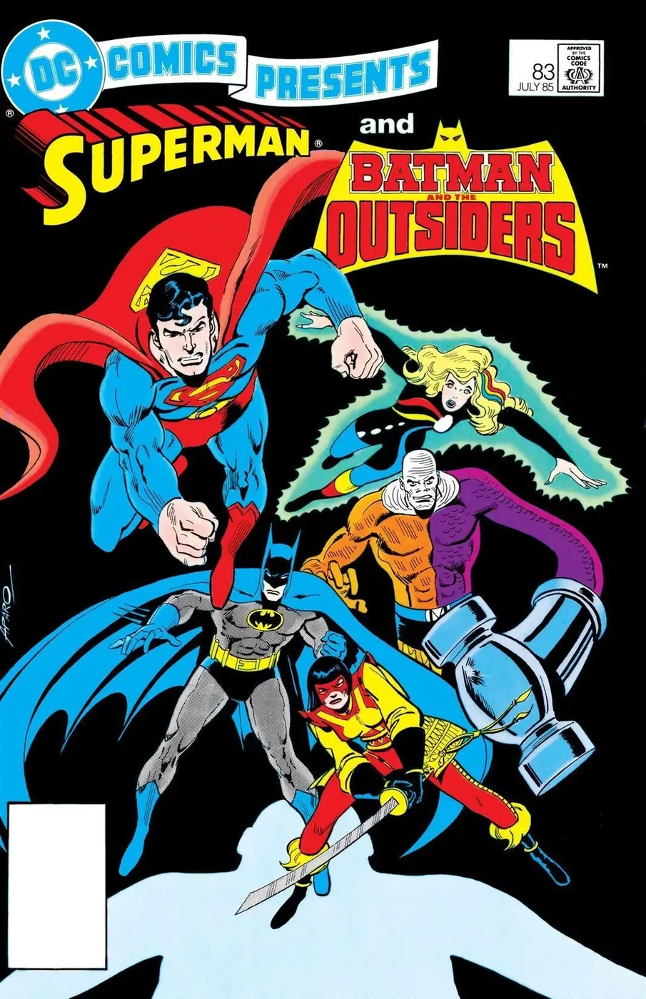 Cover of DC Comics Presents #83