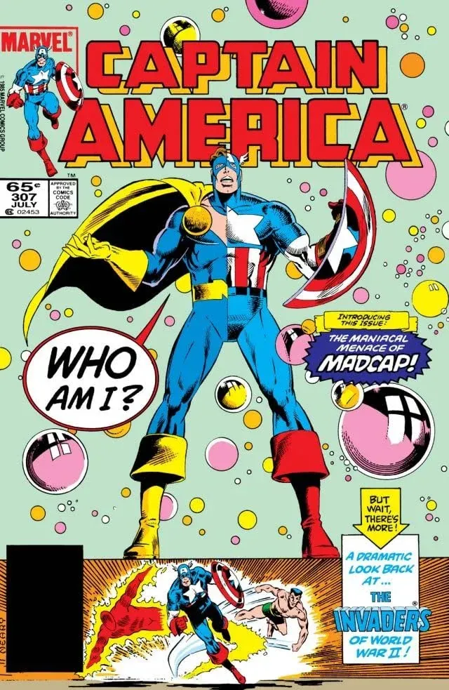 Cover of Captain America #307