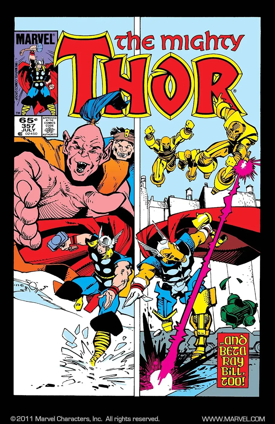 Cover of Thor #357