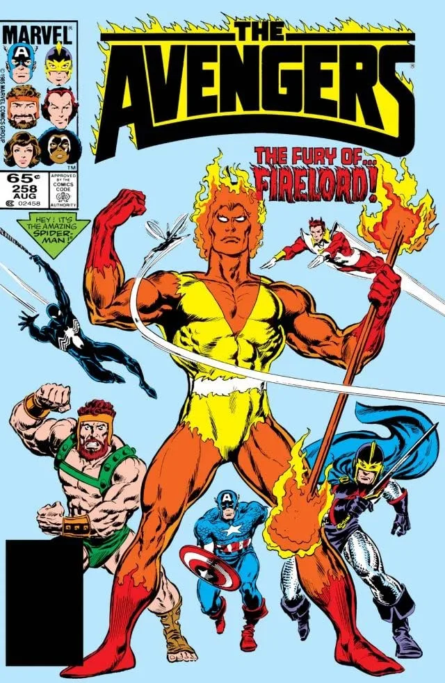 Cover of The Avengers #258