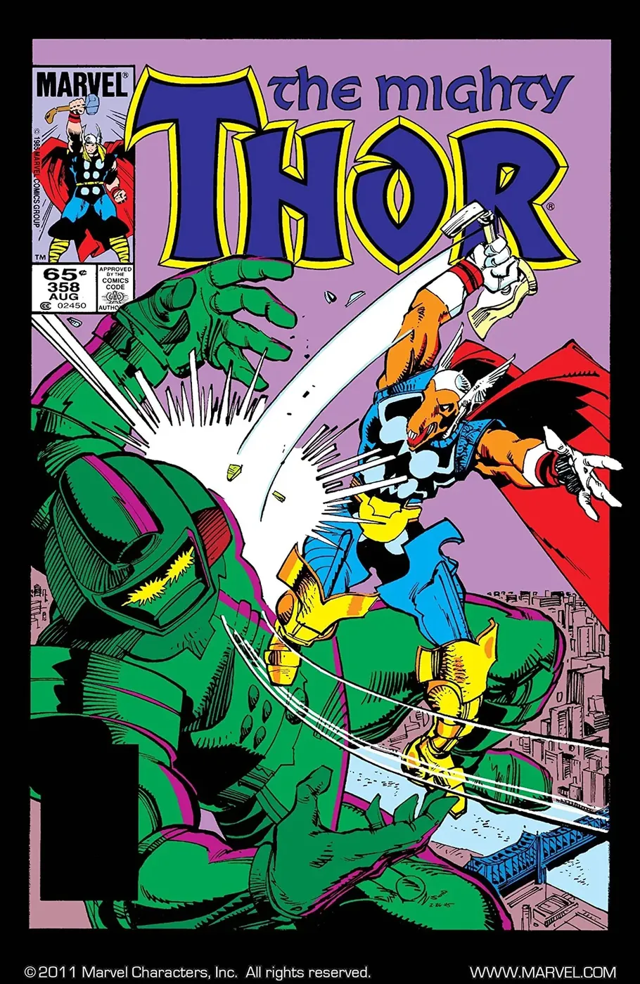 Cover of Thor #358