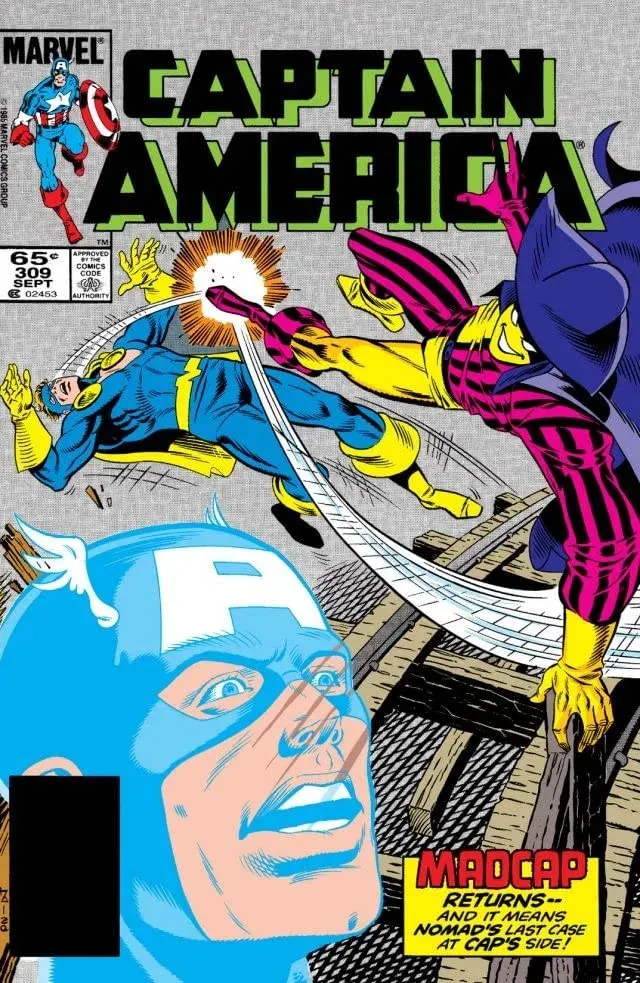 Cover of Captain America #309