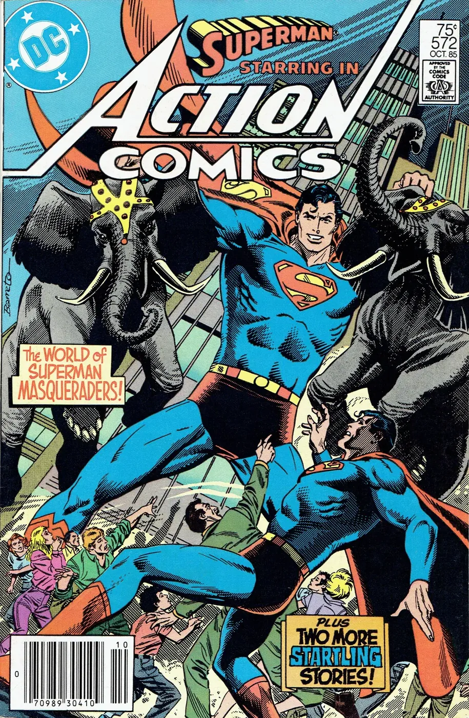 Cover of Action Comics #572