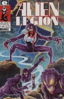 Cover of Alien Legion #10