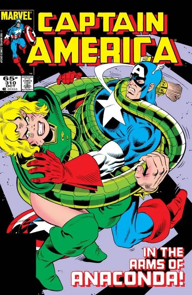 Cover of Captain America #310