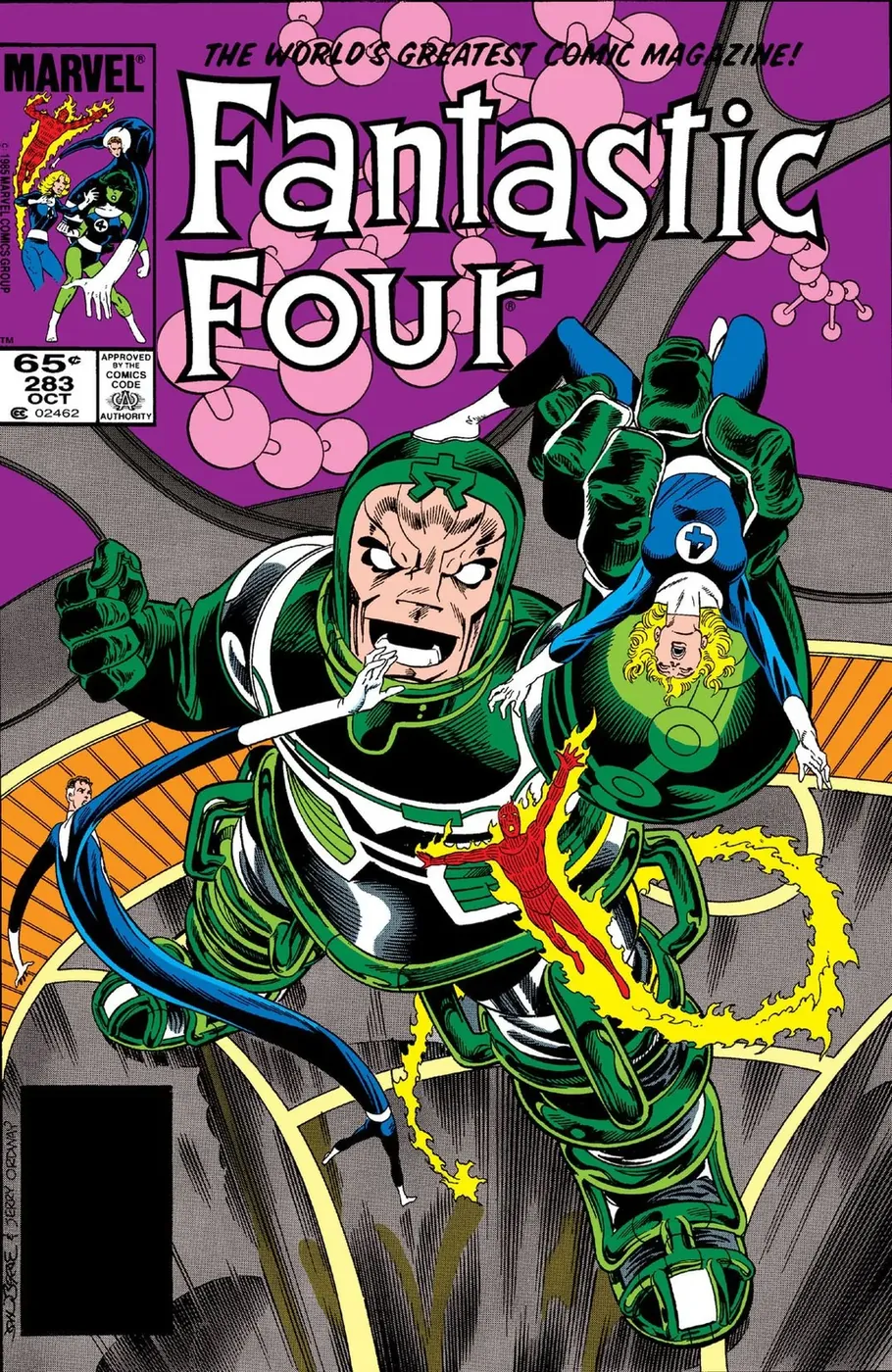 Cover of Fantastic Four #283