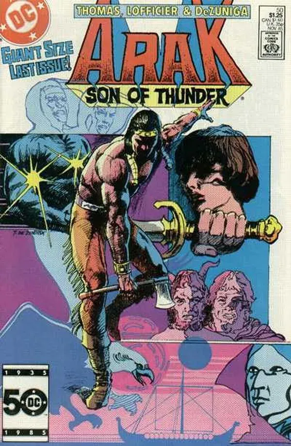 Cover of Arak / Son of Thunder #50