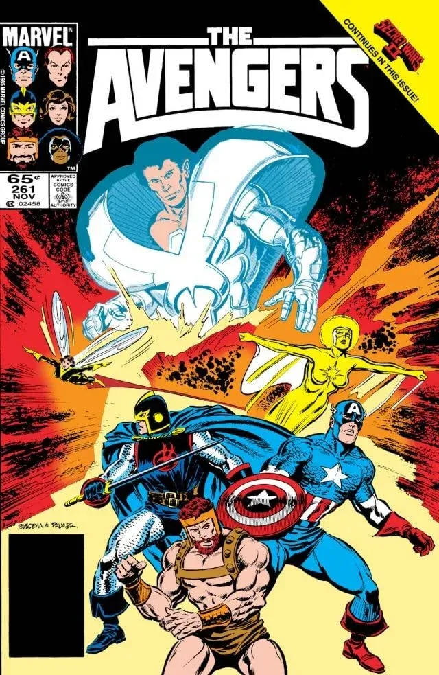 Cover of The Avengers #261