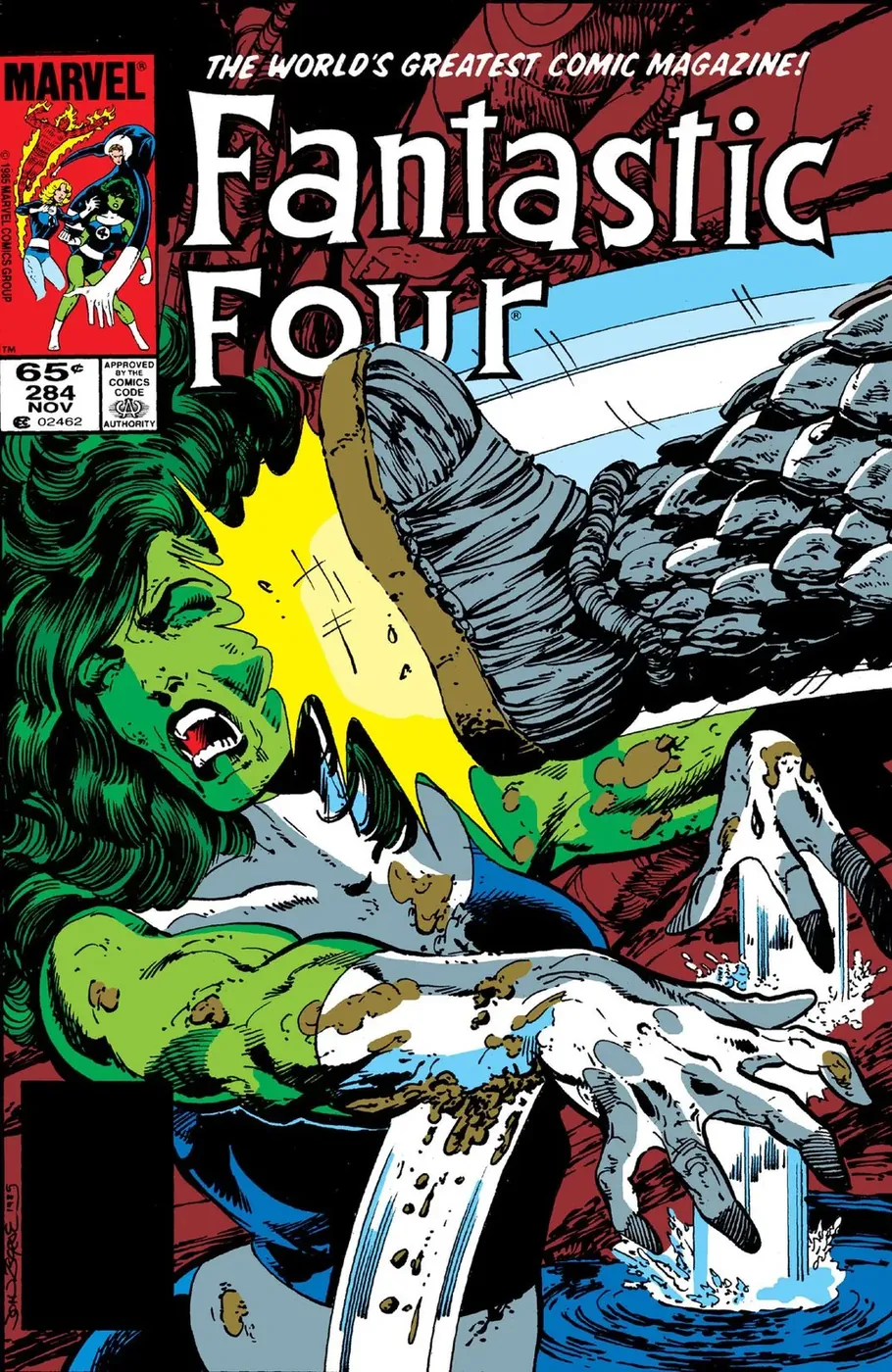 Cover of Fantastic Four #284