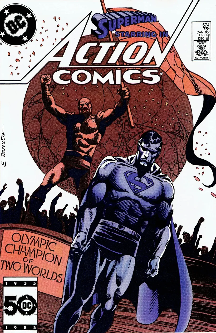 Cover of Action Comics #574