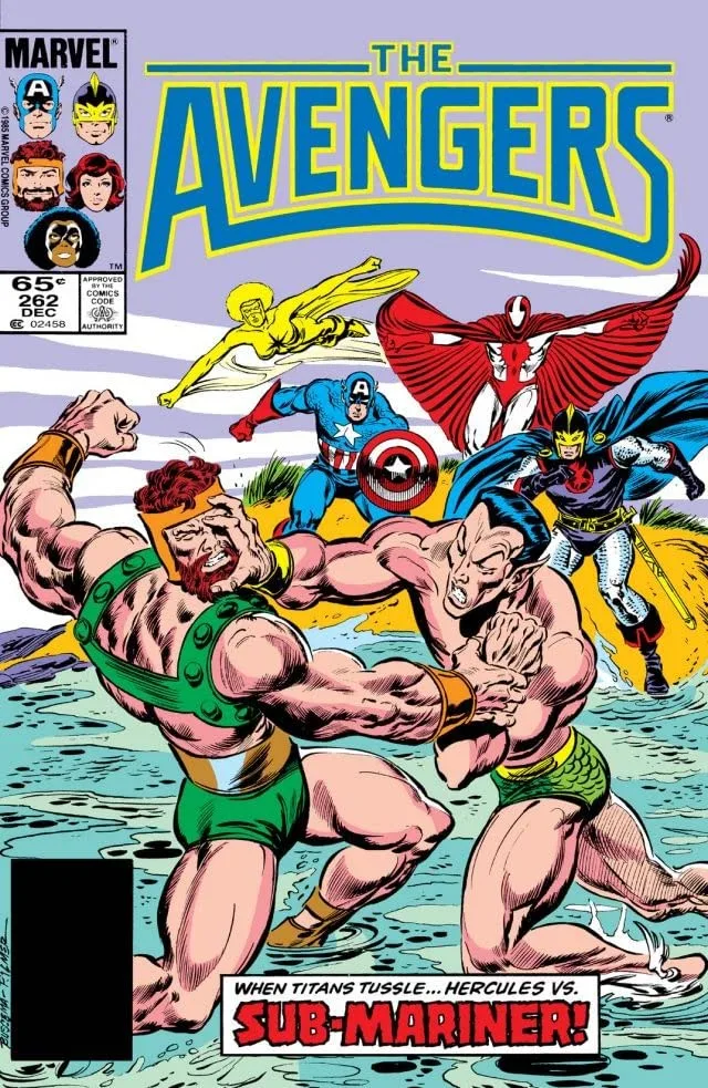 Cover of The Avengers #262