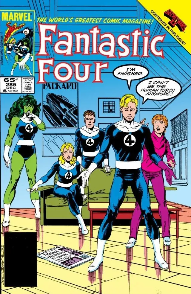 Cover of Fantastic Four #285