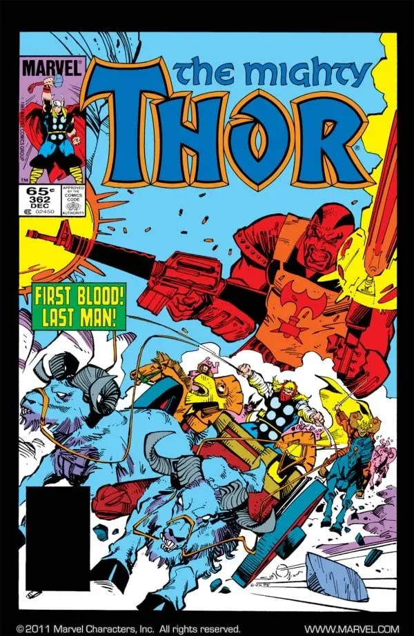 Cover of Thor #362