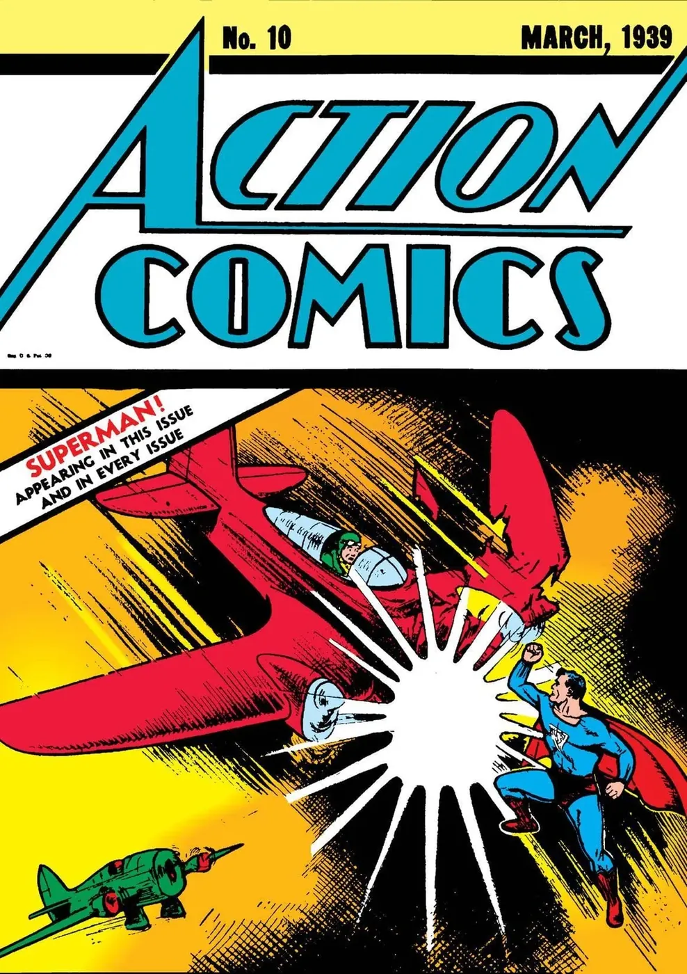 Cover of Action Comics #10