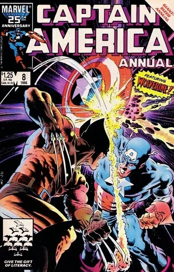 Cover of Captain America Annual #8