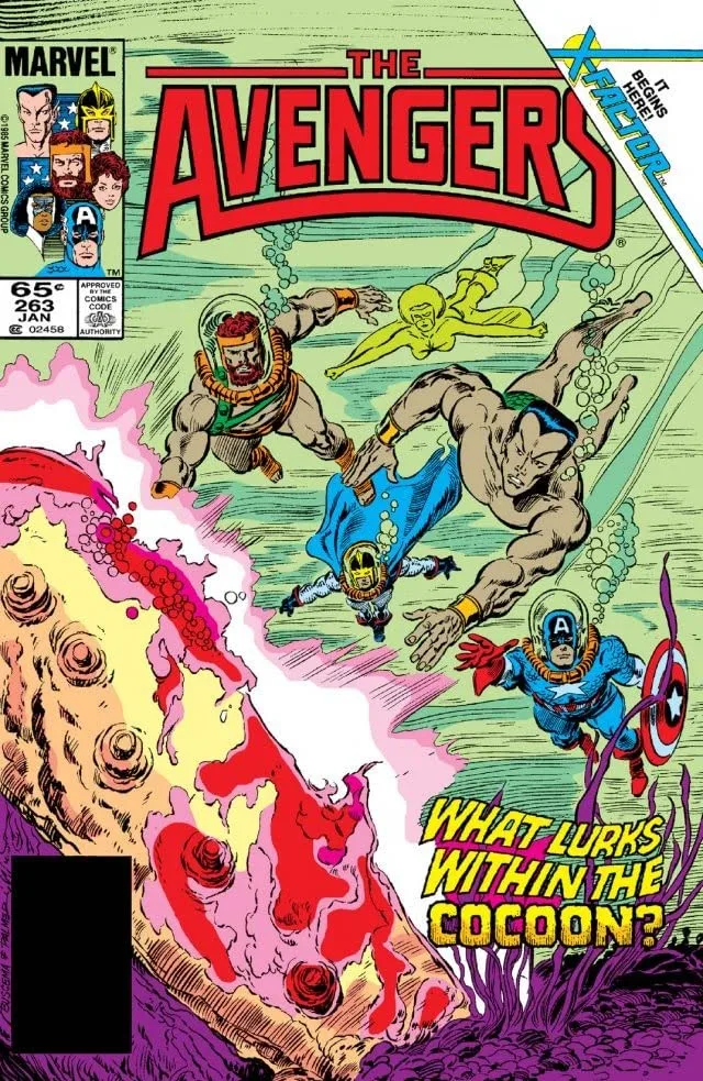 Cover of The Avengers #263