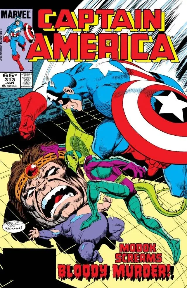 Cover of Captain America #313
