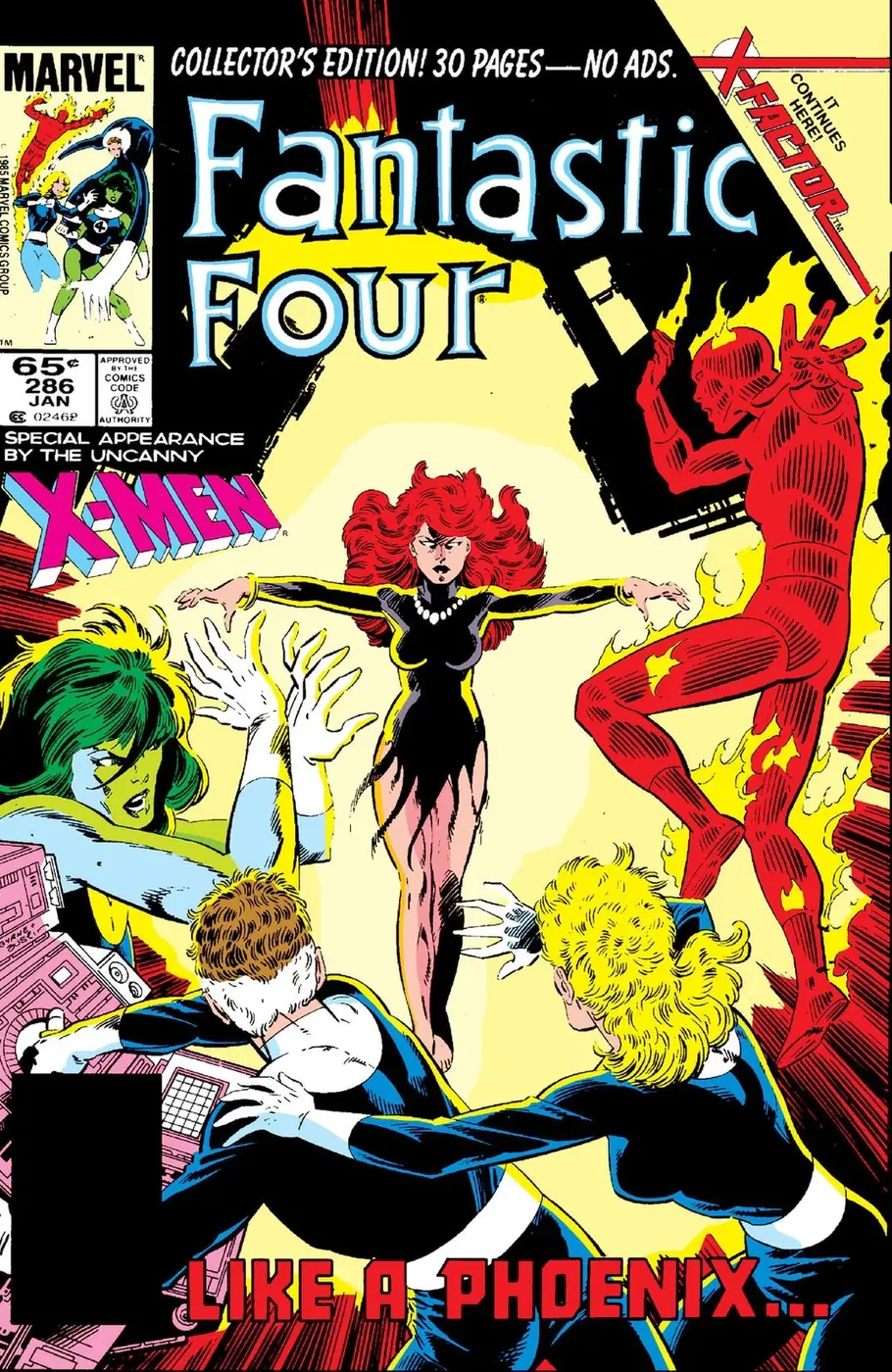 Cover of Fantastic Four #286