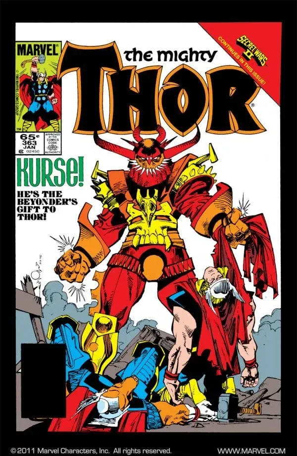 Cover of Thor #363