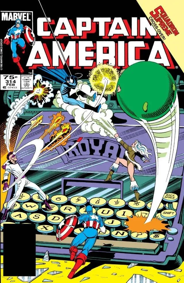 Cover of Captain America #314