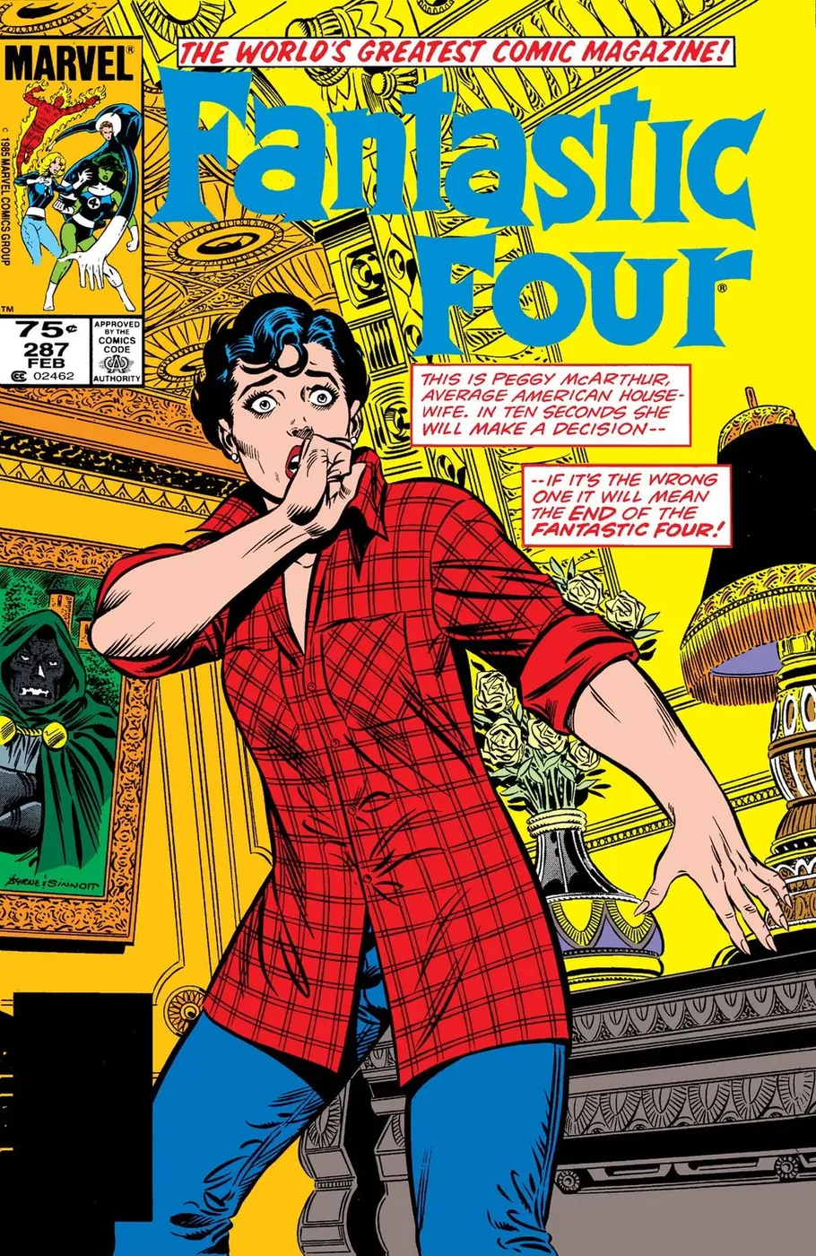 Cover of Fantastic Four #287