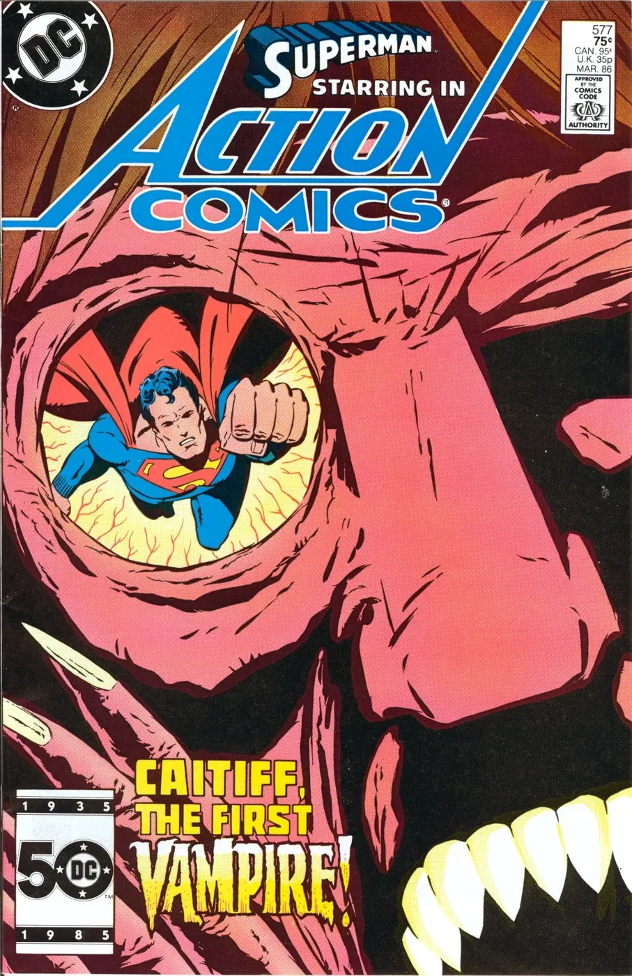 Cover of Action Comics #577