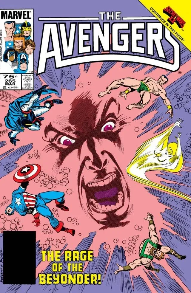 Cover of The Avengers #265