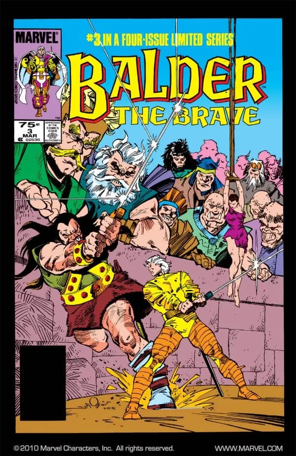 Cover of Balder the Brave #3