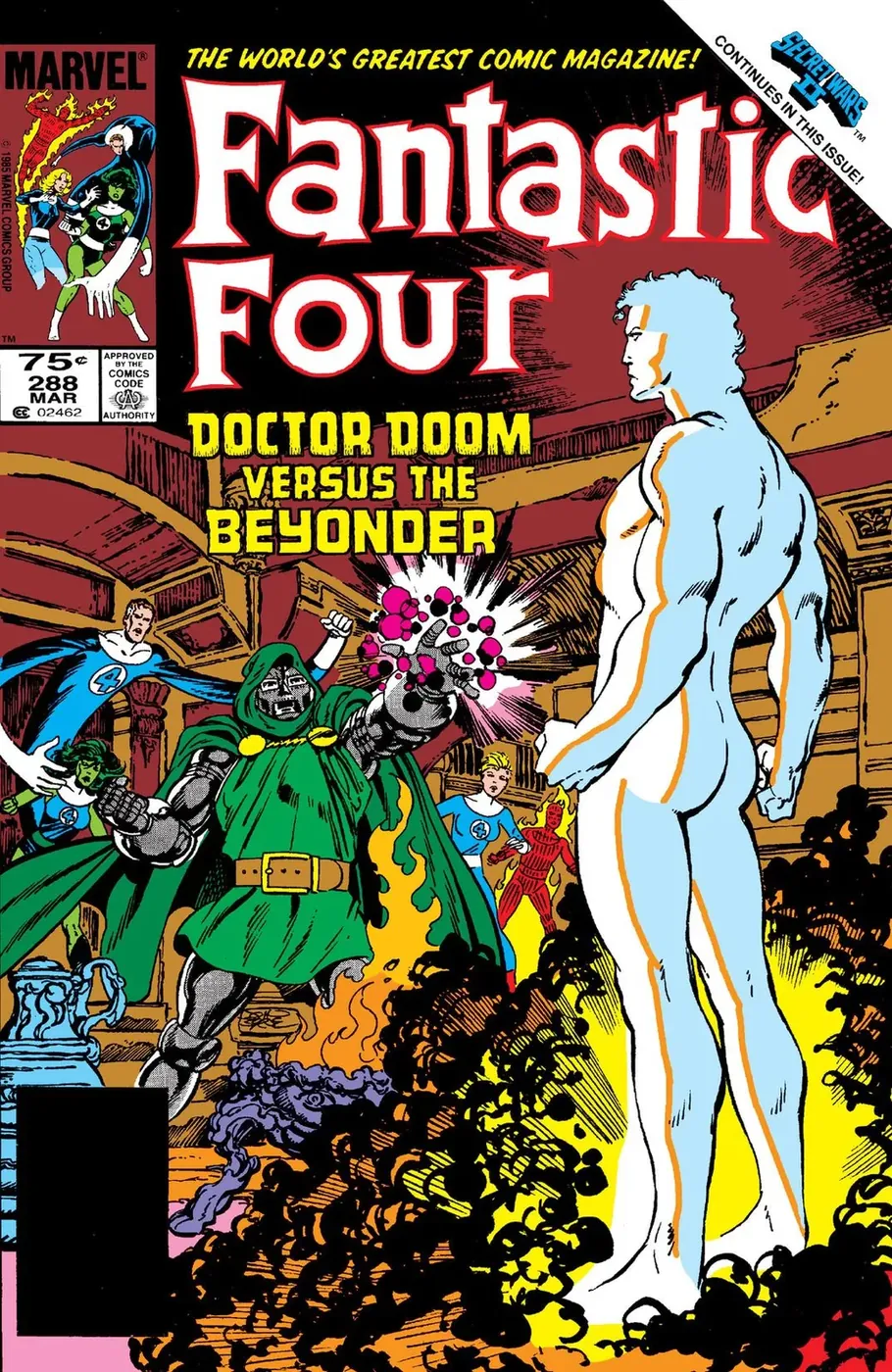 Cover of Fantastic Four #288