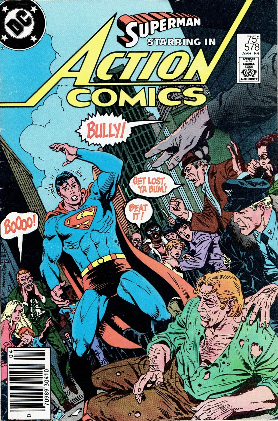Cover of Action Comics #578