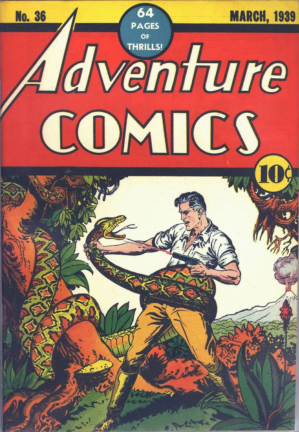 Cover of Adventure Comics #36