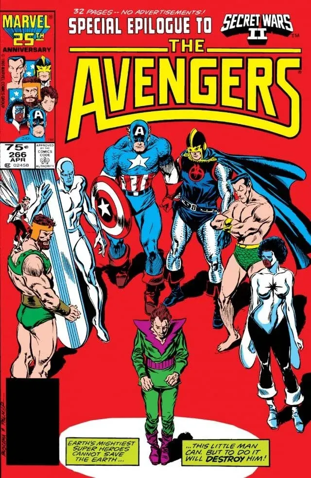 Cover of The Avengers #266