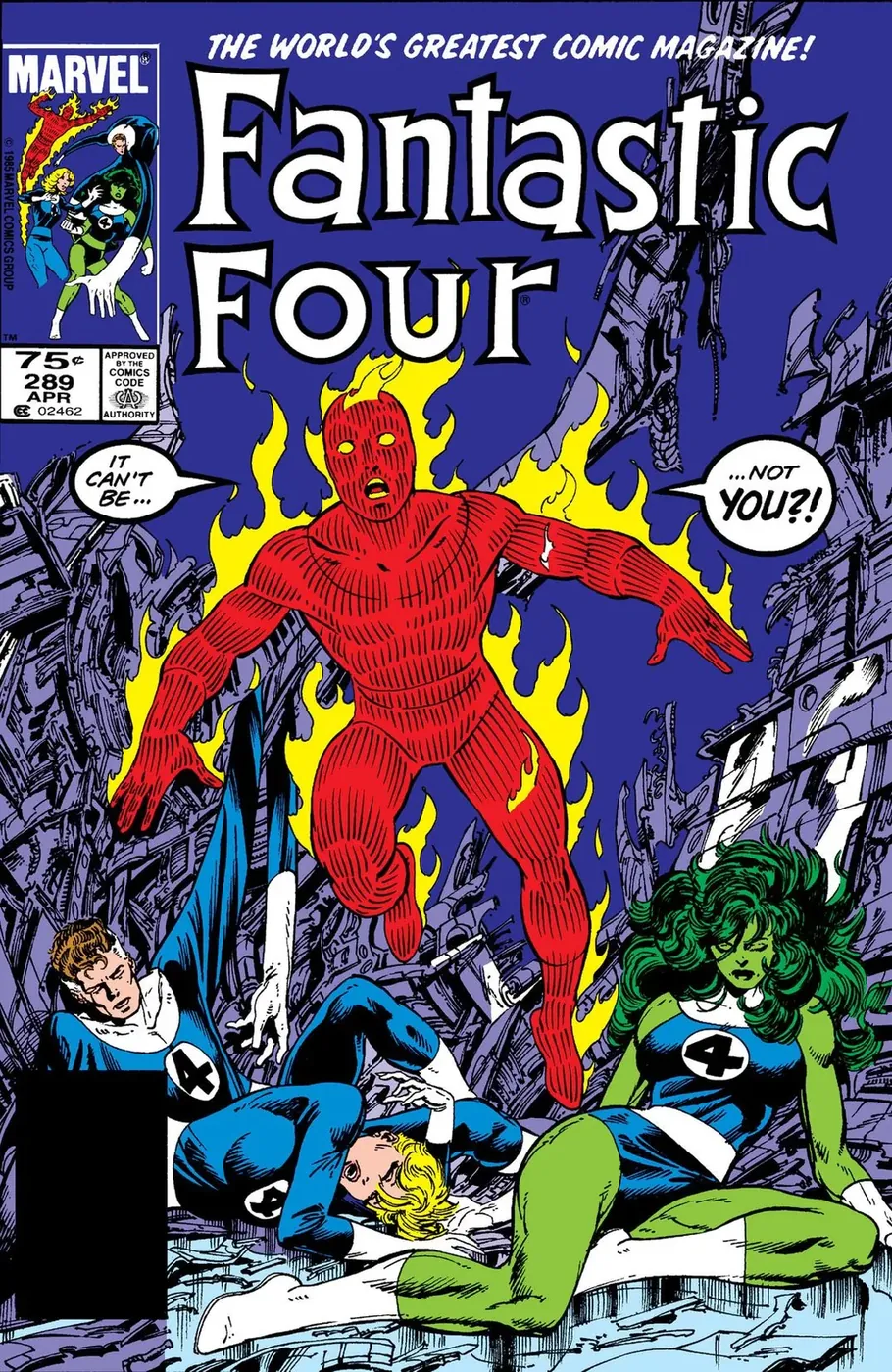 Cover of Fantastic Four #289