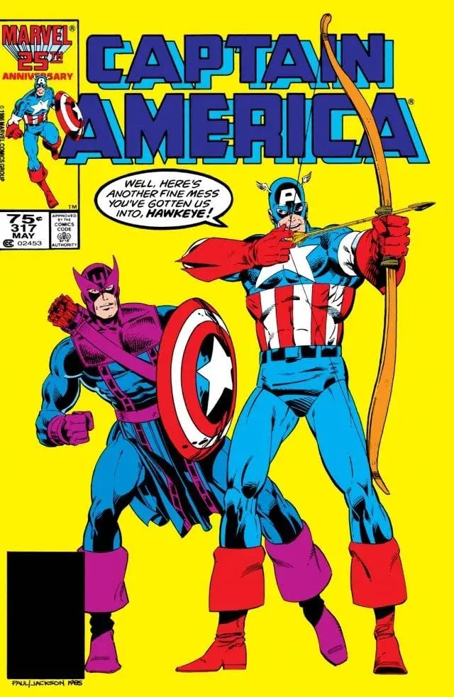 Cover of Captain America #317