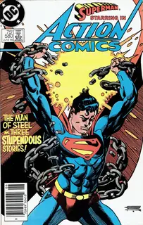 Cover of Action Comics #580