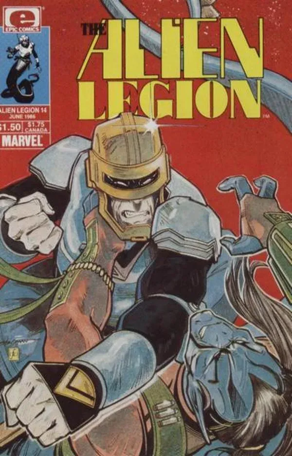 Cover of Alien Legion #14