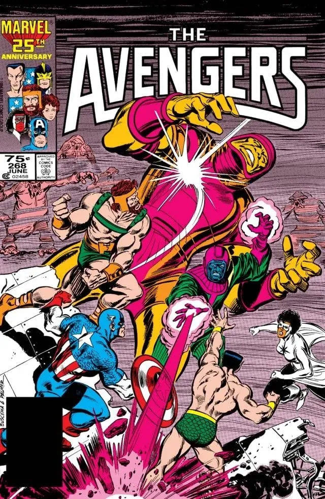 Cover of The Avengers #268