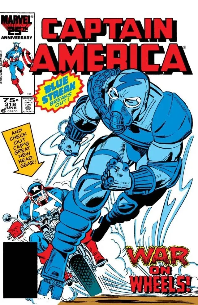 Cover of Captain America #318