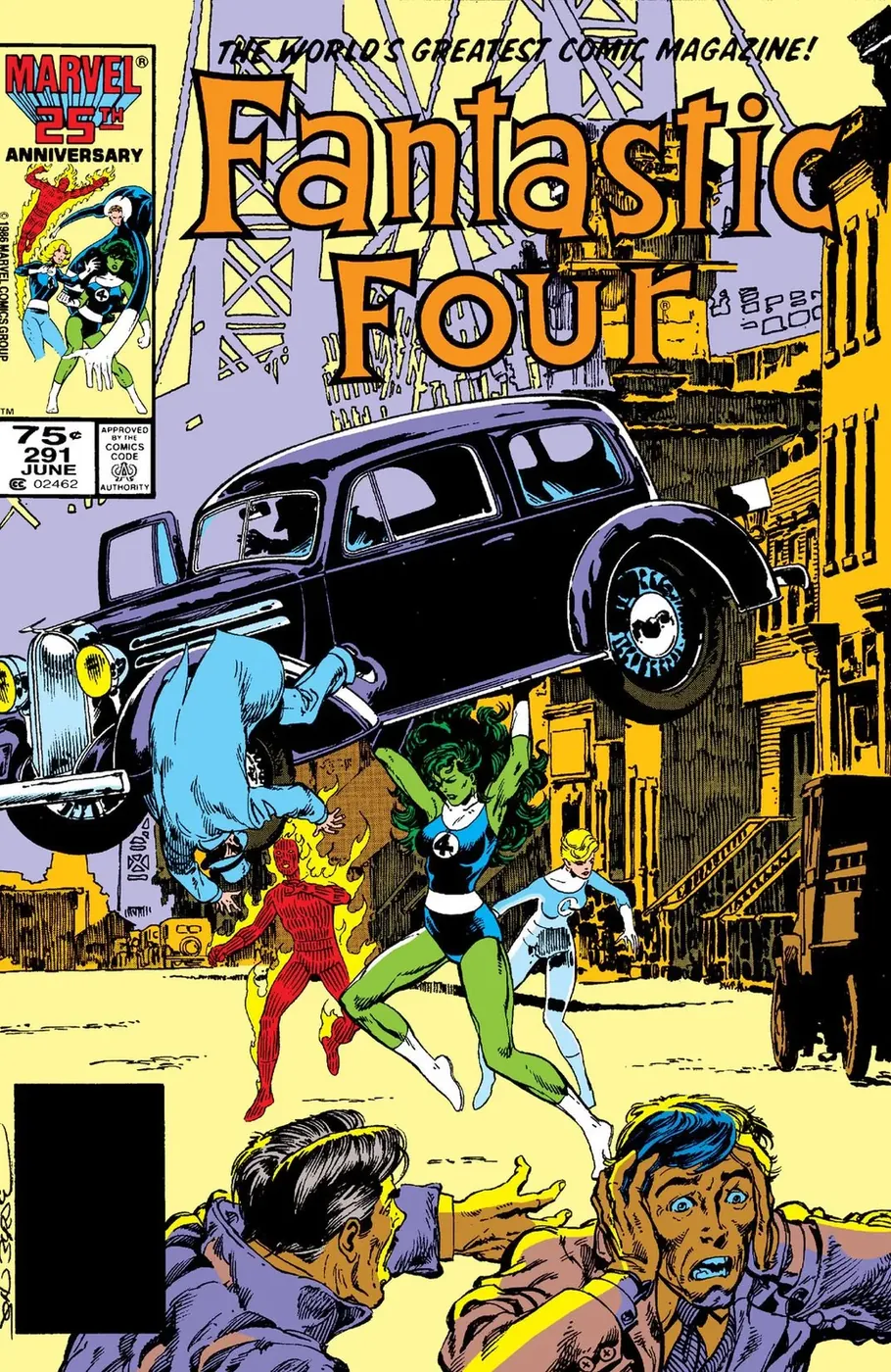 Cover of Fantastic Four #291