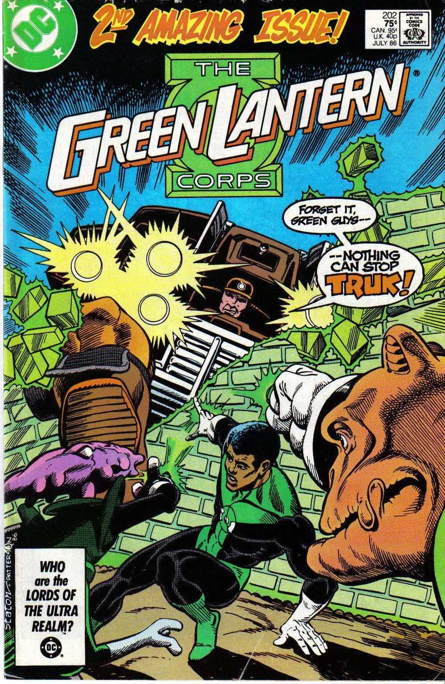 Cover of Green Lantern #202