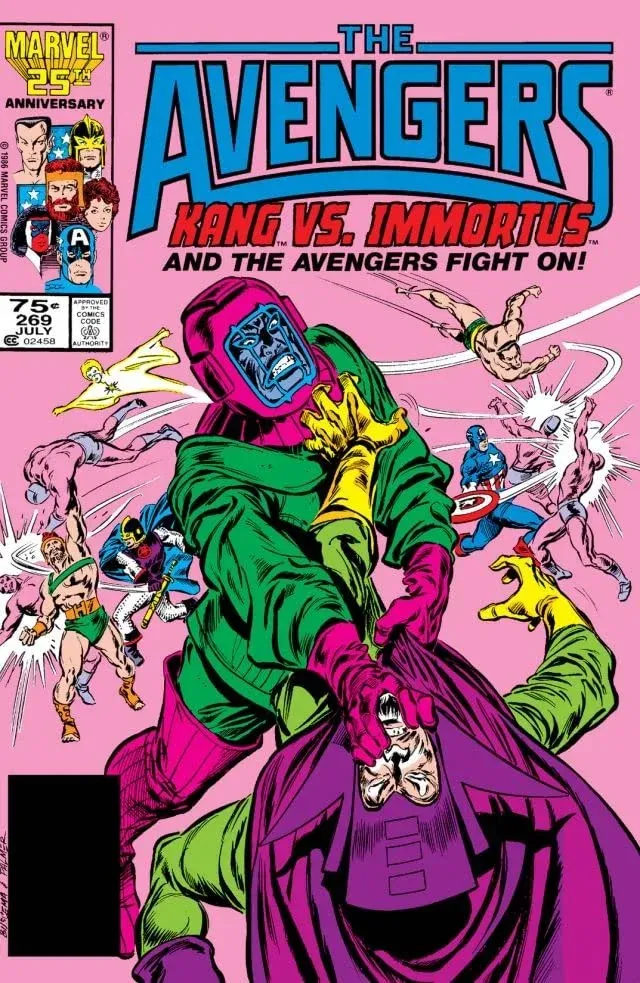 Cover of The Avengers #269
