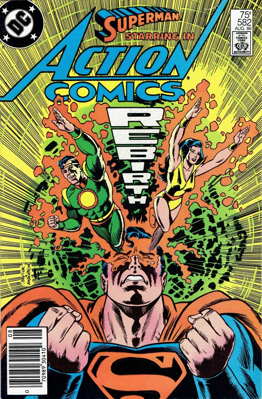 Cover of Action Comics #582