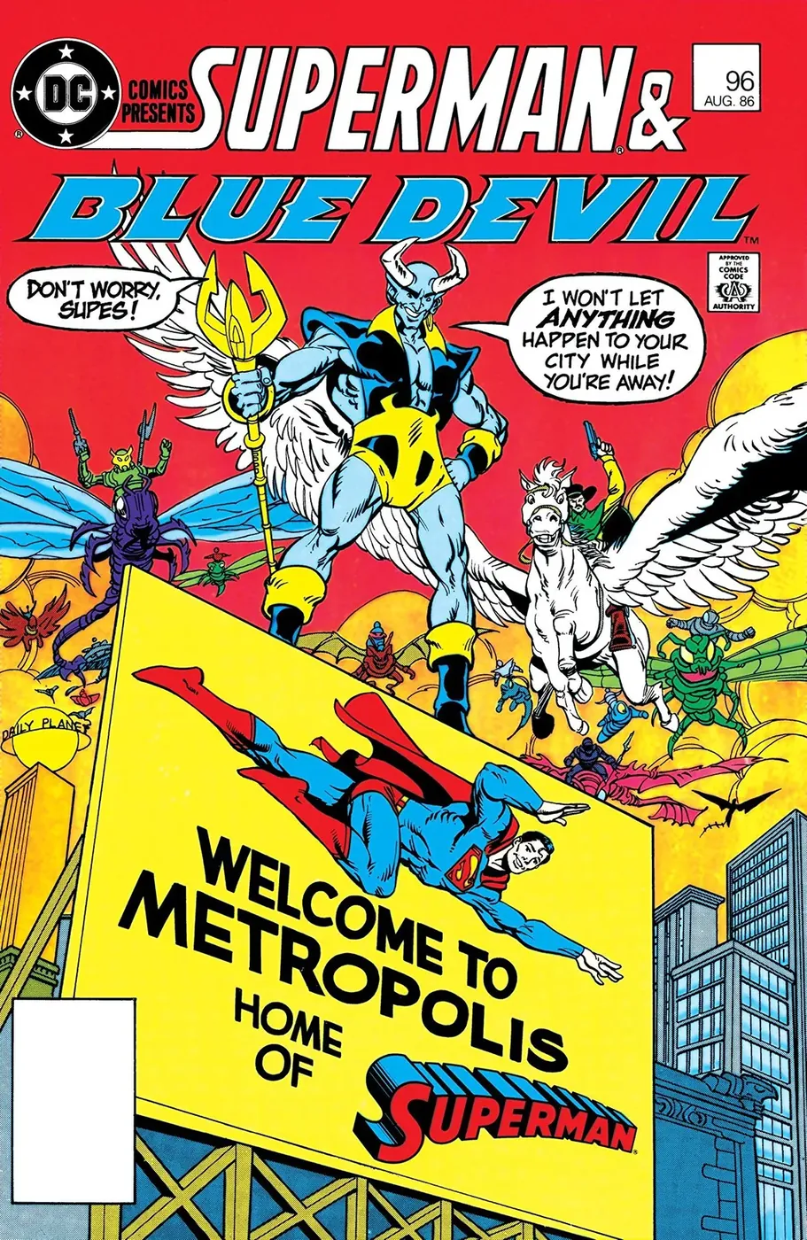 Cover of DC Comics Presents #96