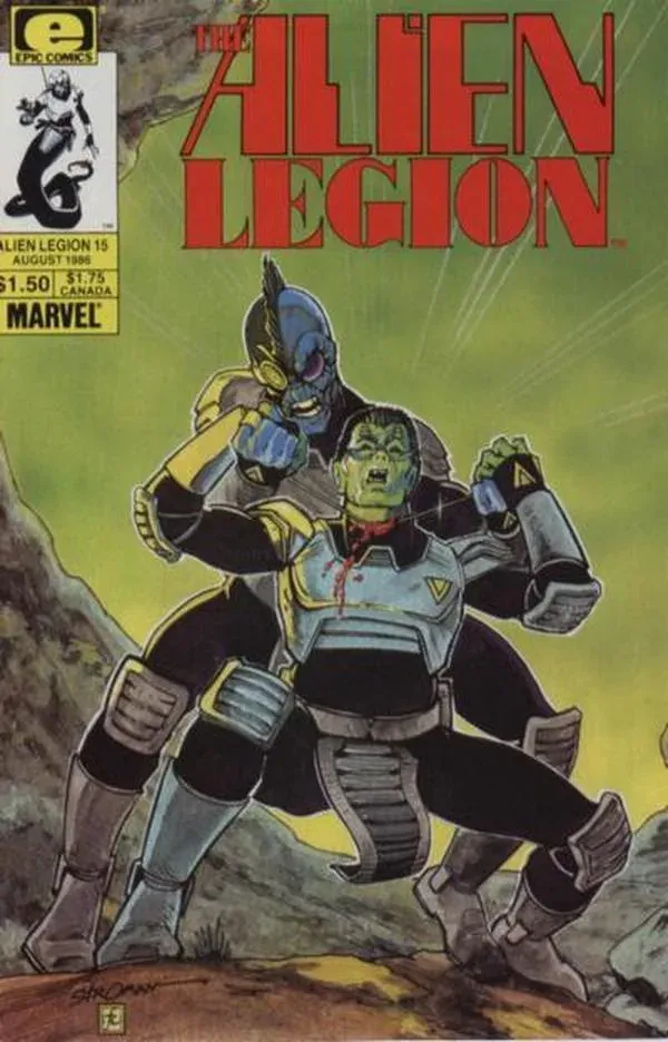 Cover of Alien Legion #15