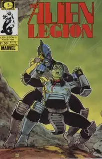 Cover of Alien Legion #15