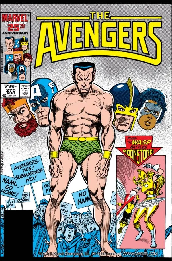 Cover of The Avengers #270