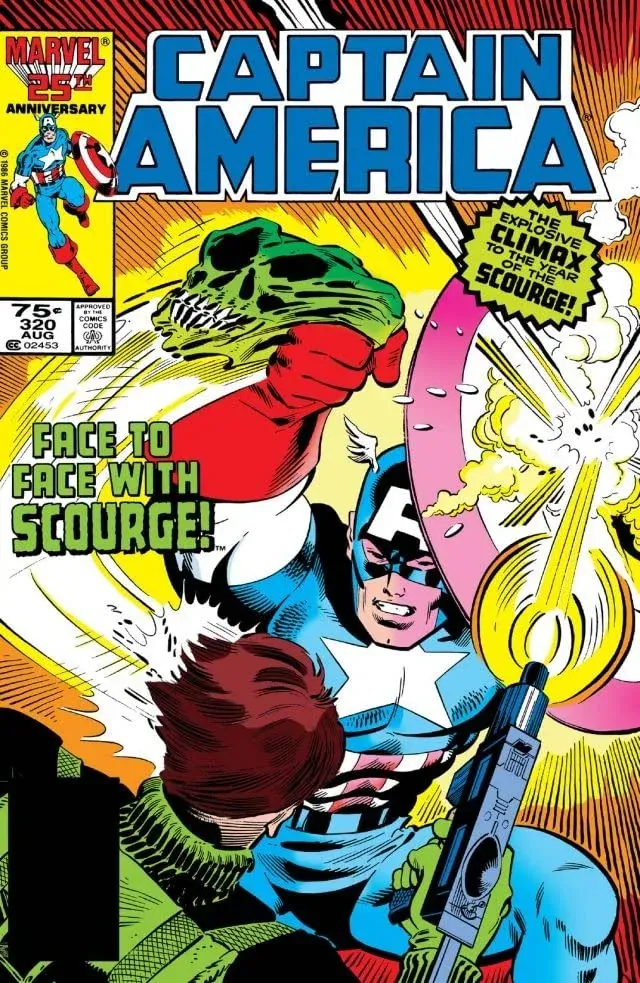 Cover of Captain America #320